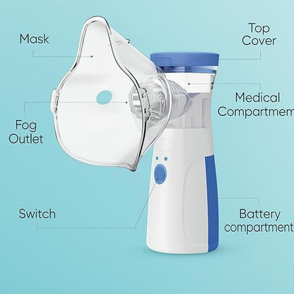 Portable Mesh Nebulizer for Adults & Children