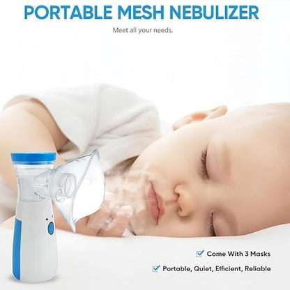 Portable Mesh Nebulizer for Adults & Children