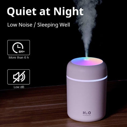 Humidifiers With Colorful Light For Room Bedroom Office Car