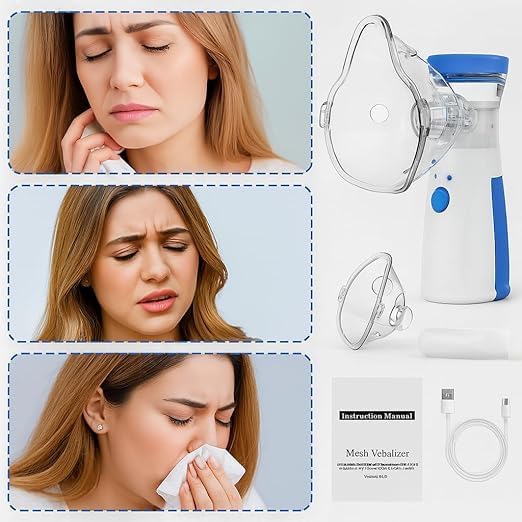Portable Mesh Nebulizer for Adults & Children