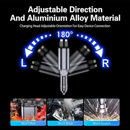 4-IN-1 SUPER FAST CAR CHARGER