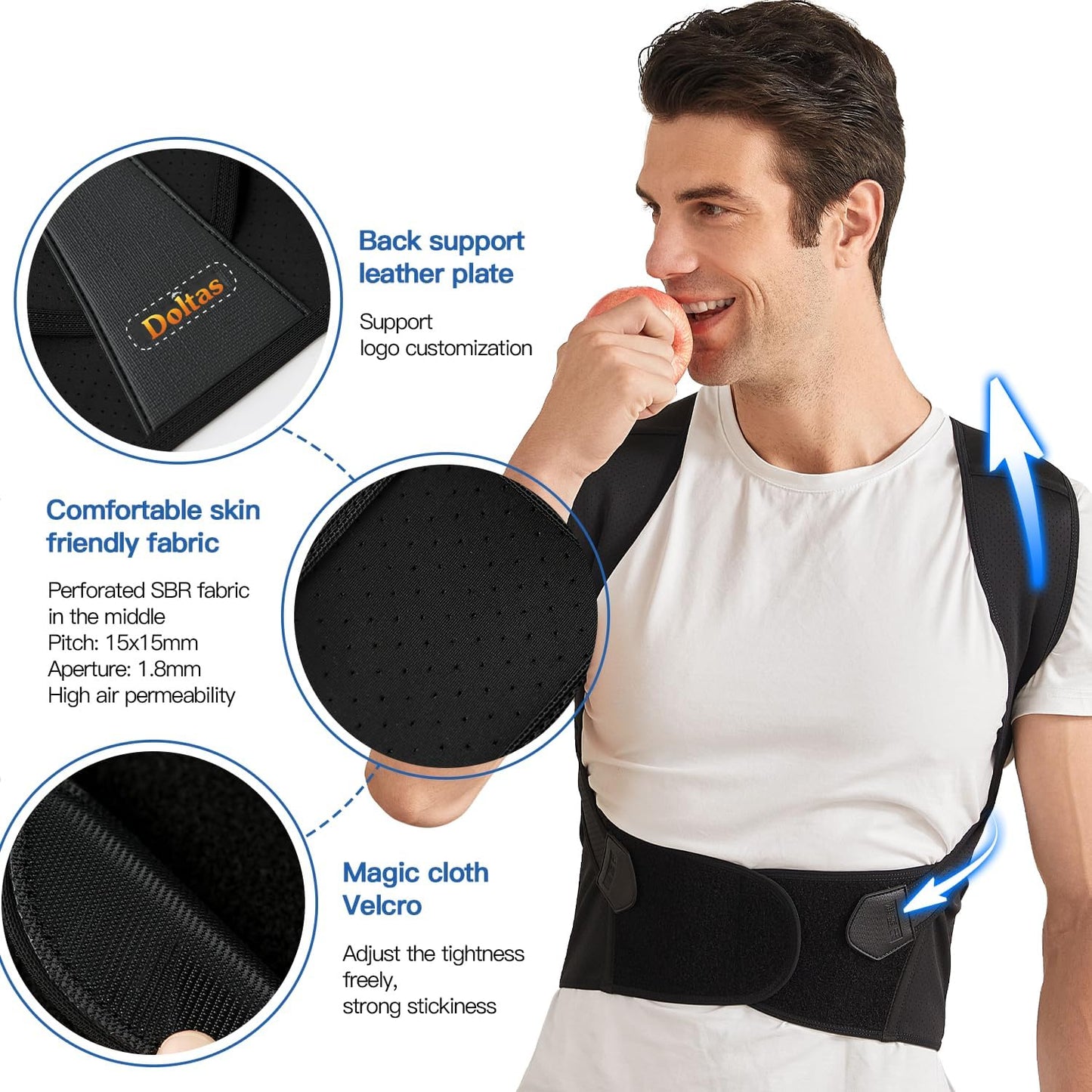 Posture Corrector Shoulder & Back Support Belt