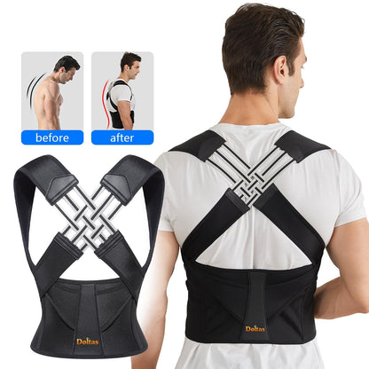 Posture Corrector Shoulder & Back Support Belt