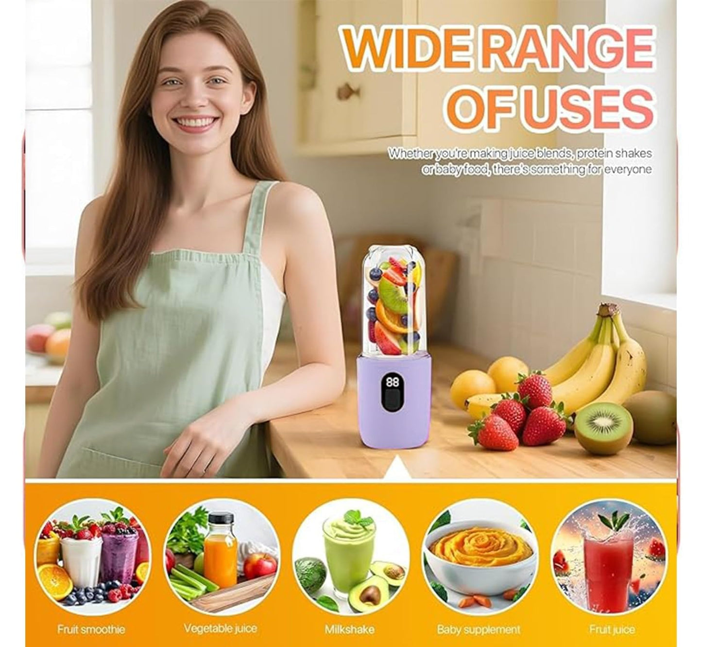 Portable Electric Usb Juice Maker