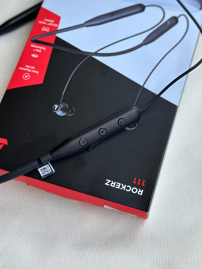 Boat Rockerz 111, Bluetooth Neckband, 40H Battery, Fast Charge, IPX5, Stream
