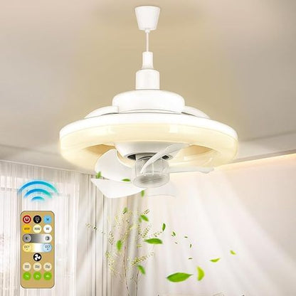360° Smart Ceiling Fan Light with Remote